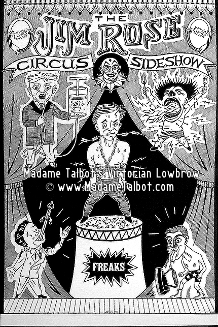 Jim Rose Circus Sideshow poster